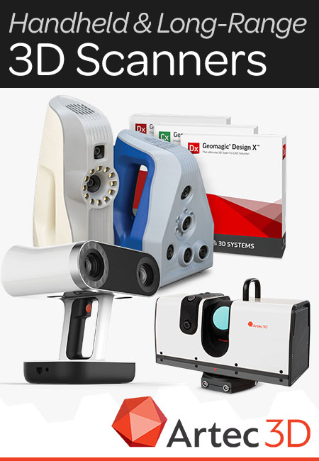 Handheld & Professional 3D Scanners