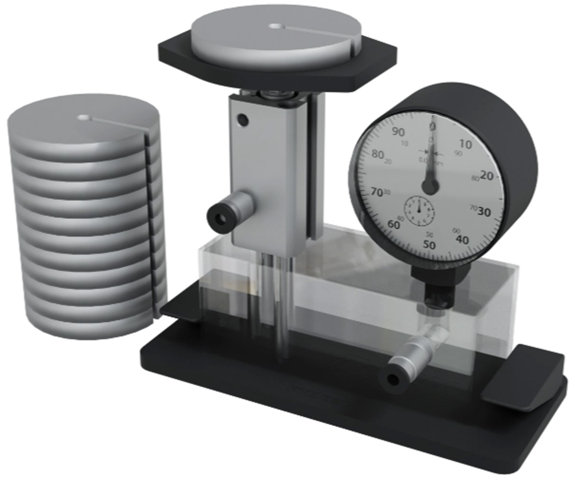Bourdon Gauge Calibration Experiment