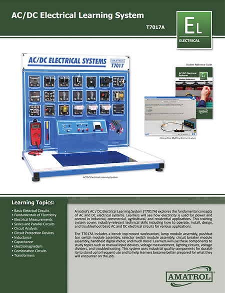 Amatrol Electrical Skills Trainers