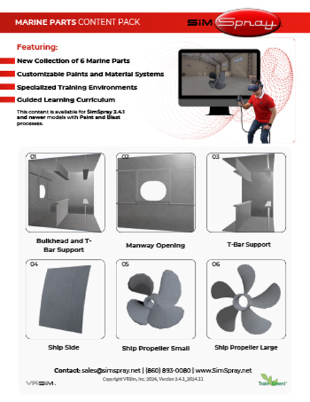 SimSpray 3.0 marine content pack with ship structures and propellers