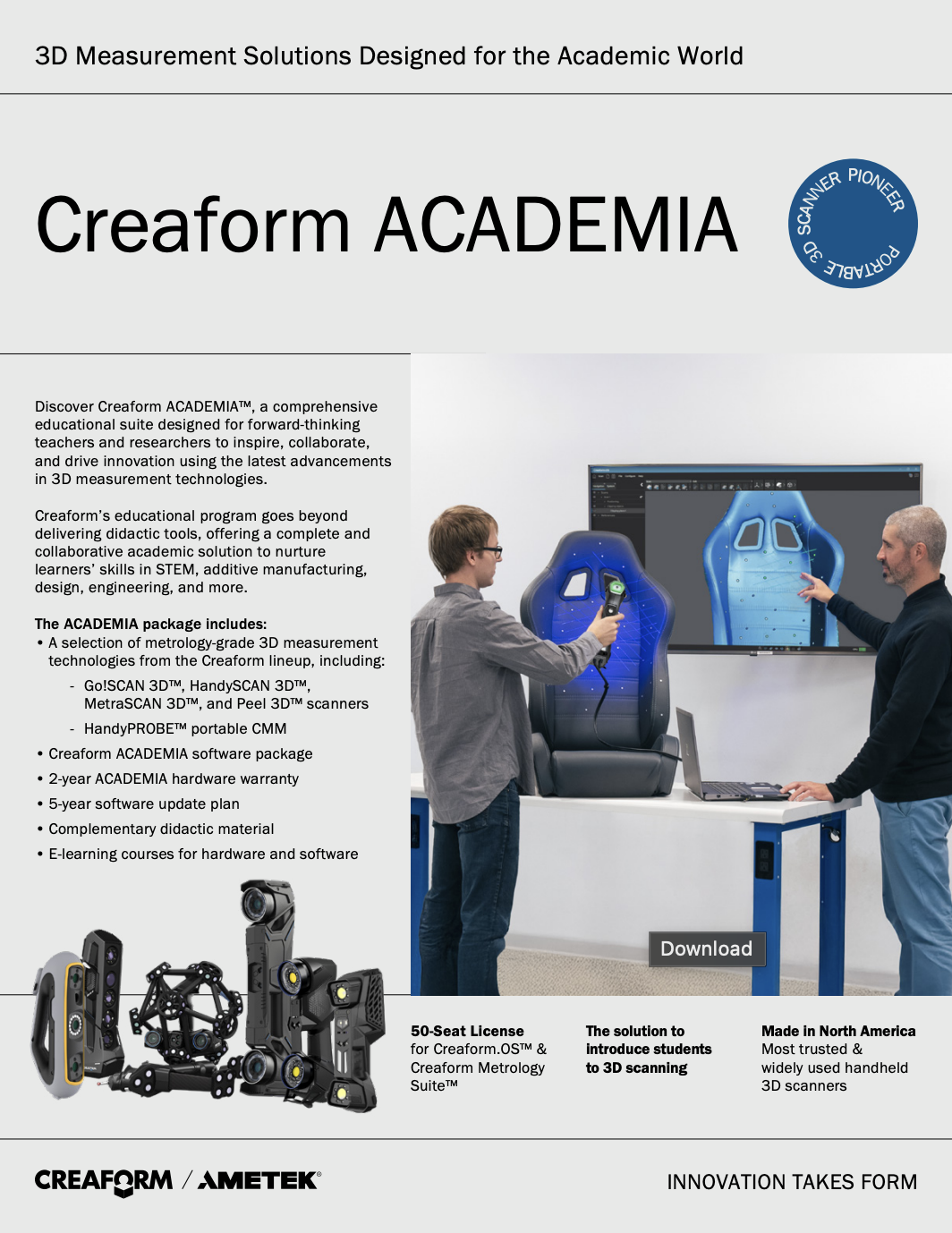 Creaform ACADEMIA