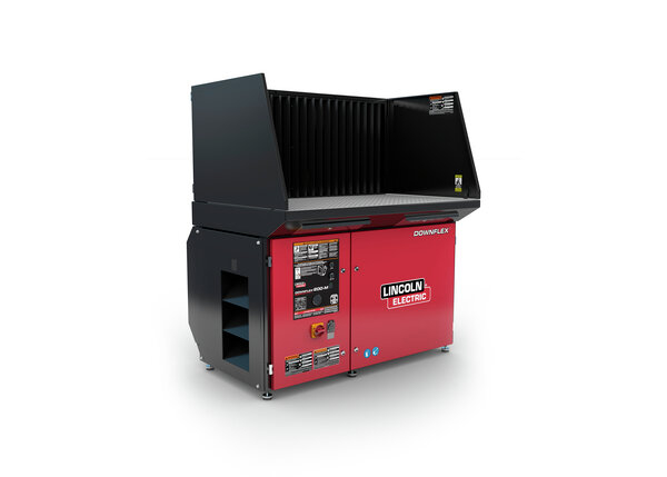 Work Safe with Prism Downdraft Extraction Tables Prism Downdraft Table for Welding and Grinding