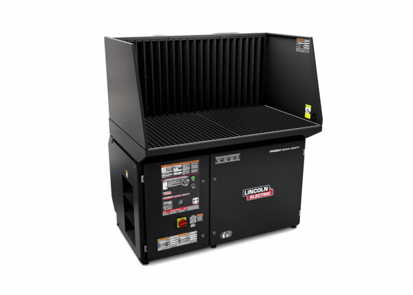 Built-in Fume Extraction Workbench Work Safe with Prism Downdraft Extraction Tables