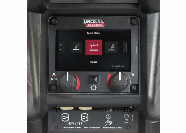 Teach welding techniques using the intuitive 7-inch color display POWER MIG 262MP Multi-Process Welder for Classroom Welding Training