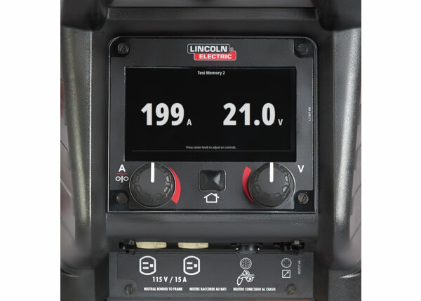Lincoln Electric POWER MIG 262MP Screenshot Lincoln Electric POWER MIG 262MP Welder for CTE Programs