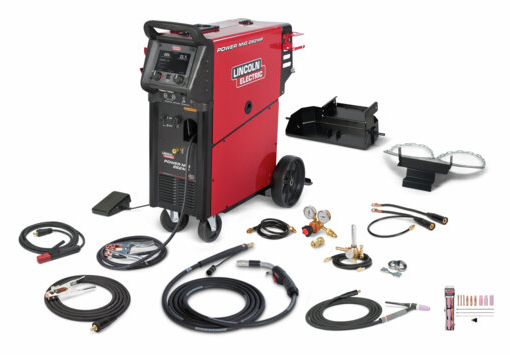 Training future welders with real-time machine feedback and control Lincoln Electric POWER MIG 262MP Welder for Technical Training Programs