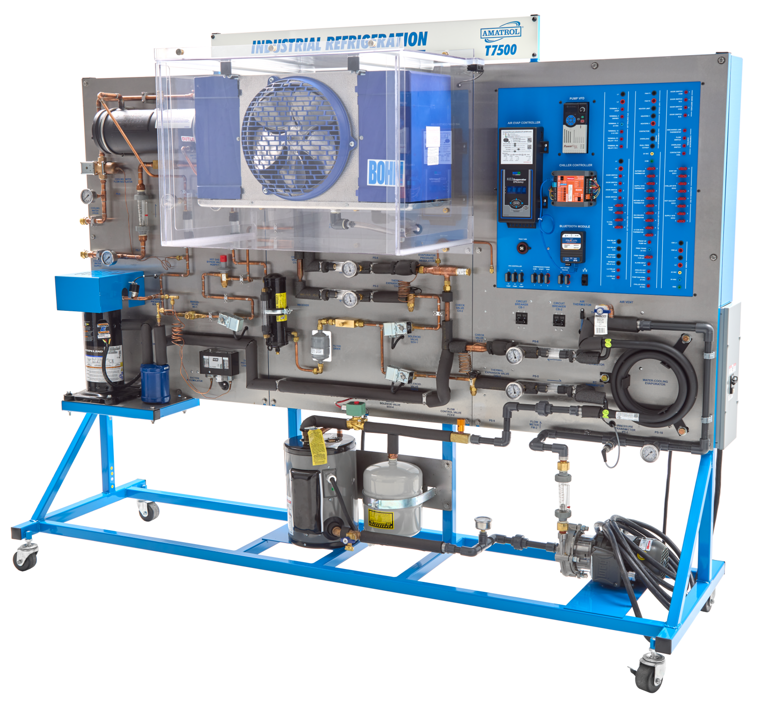 Amatrol T7500 Industrial Refrigeration Training System