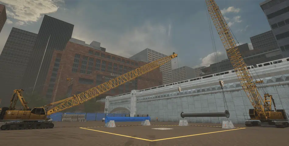 Rough Terrain Crane Simulator Training from CM Labs Add-On Modules to Push Your Capabilities
