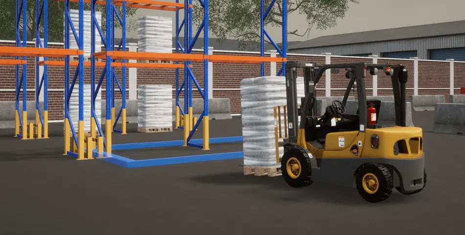 Lifelike training environments and scenarios CM Labs Intellia Forklift Simulator
