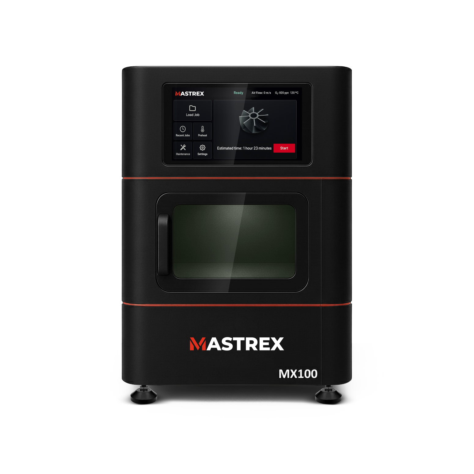 Mastrex MX-100 compact LPBF metal 3D printer Image of the Mastrex MX-100 Metal 3D Printer