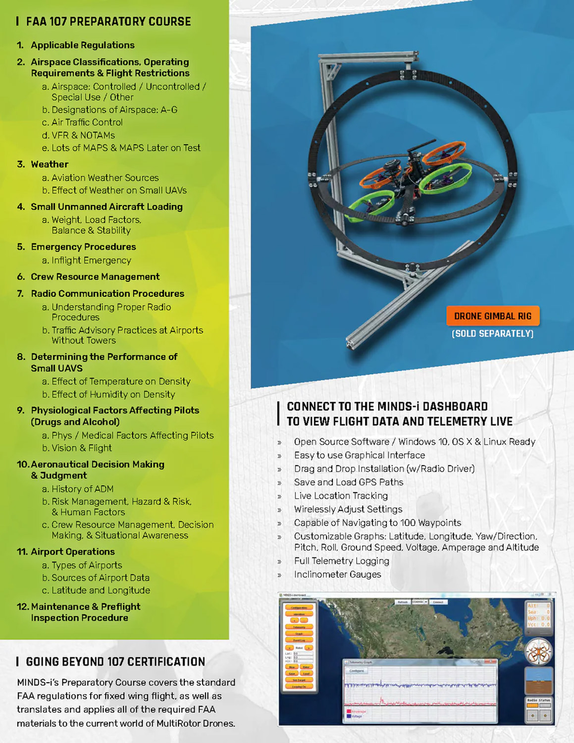 MINDS-i FAA 107 Certification Prep Course for UAV Education Build FAA 107 Readiness Through Structured UAV Instruction