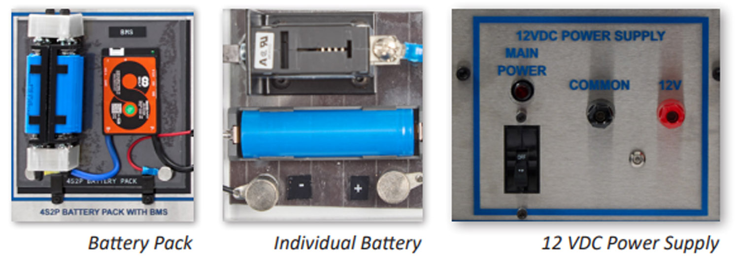 Amatrol T7022 Industrial EV Battery for Training Industrial lithium-ion battery used in Amatrol T7022 system for hands-on EV technology instruction