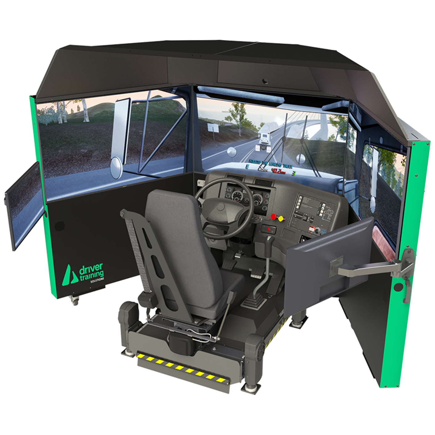 Acron Aviation TranSim™ Series 8 Truck Driving Simulator Commercial Driver Simulator Training