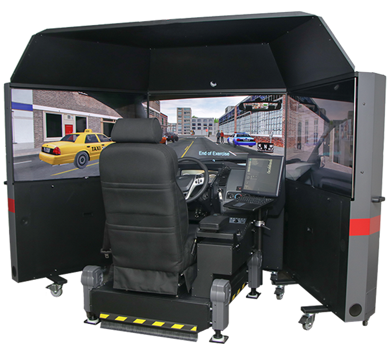 Simulator teaches large vehicle, manual transmission driving > Air Force  Materiel Command > Article Display