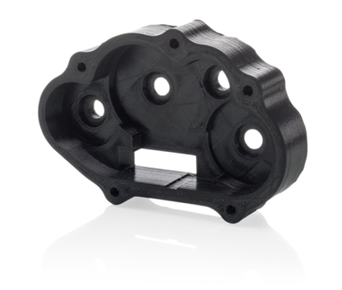 Polycarbonate 3D printed part tested in heat-intensive environment