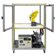 FANUC Enclosed ER-4iA CERT Cart | Front, Opened