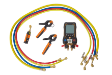 Amatrol T7033 Digital Gauge Manifold Learning System Amatrol T7033 Digital Gauge Manifold Learning System with service hoses and wireless HVAC/R probes