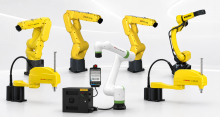 Collage of Available FANUC Robots for Education