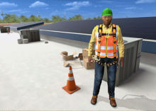 Hard Hat VR Fall Protection