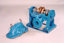 Multi-Stage, Horizontally-Split Pump Cutaway 278-160-PAC Sectioned horizontally split industrial pump for maintenance training