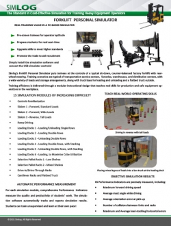 Simlog Forklift Training Simulator