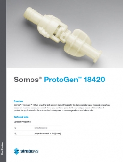 Somos ProtoGen™ for Neo Series 3D Printers