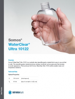 Somos WaterClear® Ultra 10122 | Materials