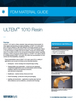 Stratasys ULTEM 1010 Resin Material