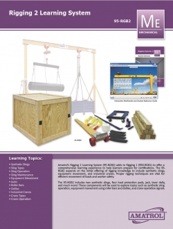 Amatrol Rigging Learning System Crane Operation
