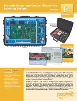 Amatrol Portable Power and Control Electronics 990-ELE1