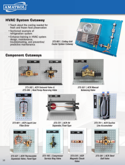 DAC Worldwide HVAC system and component cutaways for technical training