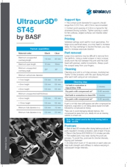 Ultracur3D® ST45 by BASF