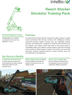 Port Yard-Side Training Simulator from CM Labs
