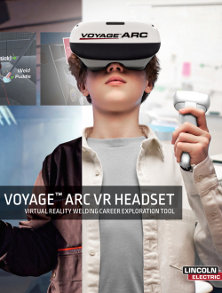 Cover of Lincoln Electric Voyage™ Arc Virtual Reality Career Exploration Brochure