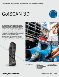 Creaform Go!SCAN3D Brochure Cover
