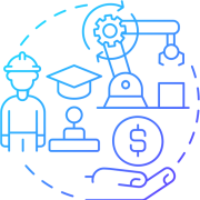 Workforce development imagery supporting grant-funded career and technical education programs